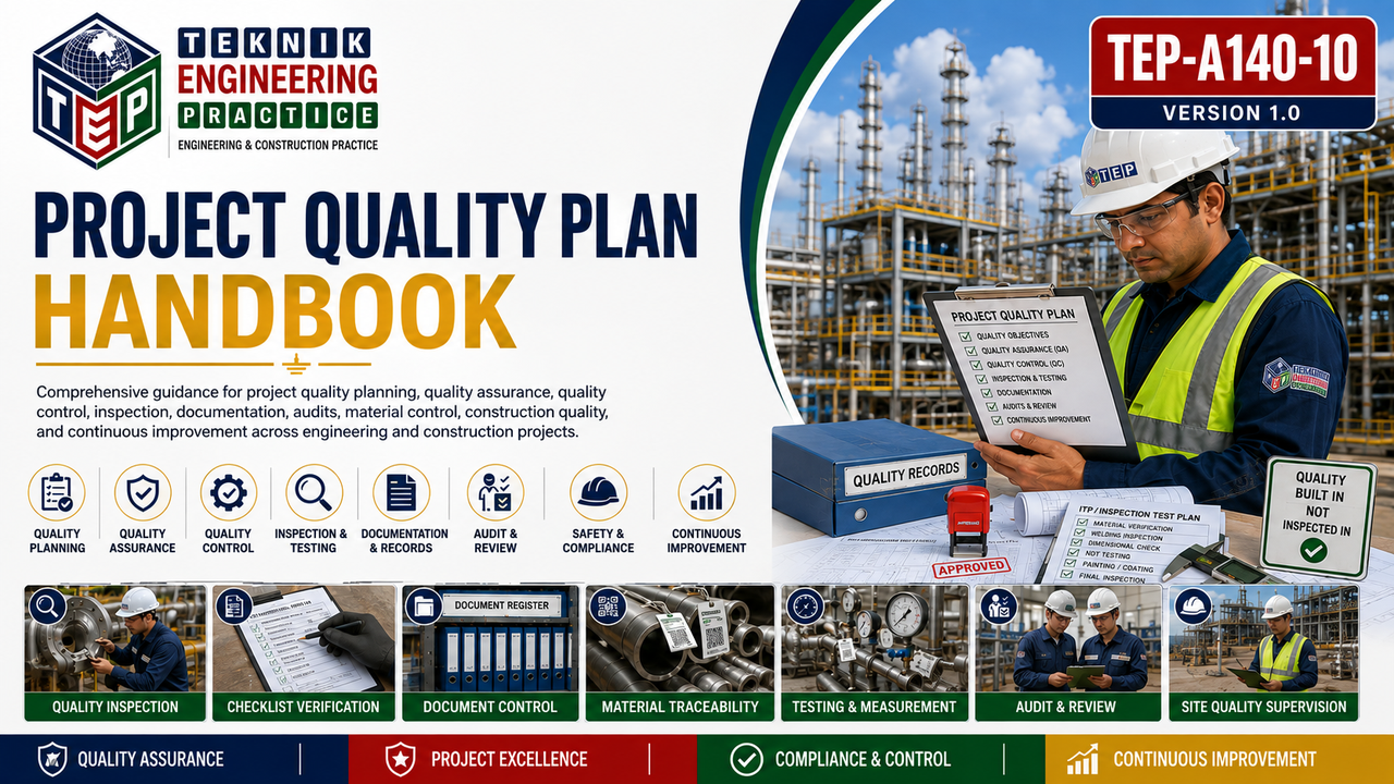 Thumbnail for TEP-A140-10 Project Quality Plan Handbook Version 1.0